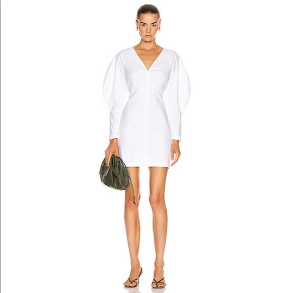 NWT A.L.C Aila Long Sleeve Linen Blend Minidress - Picture 1 of 11